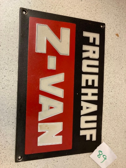Freuhauf Z-Van sign
