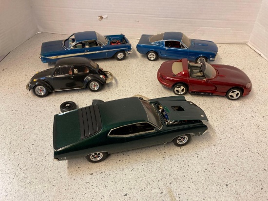 model cars mustang Volkswagen Chevrolet etc.