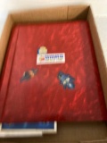 scrap book of funny funky decals and stickers