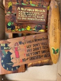 1950s Wood novelty not politically correct