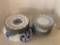 Stonehenge country blue saucers