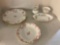 Royal Albert Brigadoon cream sugar and tray porcelain