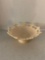 westMoreland milk glass ring and petal compote
