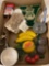 High school letter plaster fruit canoe small bells Coast Guard auxiliary