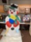 31 inch Snowman blow mold working light