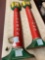 Vintage NOMA Christmas lamp posts 4 feet tall