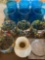 Drinking glasses lot etc