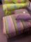 very nice ottoman and matching pillow