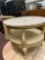 round marble top lamp table 27 inch diameter 22 inches tall