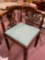 vintage corner chair