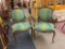 One pair French inspired side chairs Chateau Dax