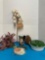 Fall decor ceramic covered dish