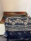 2 Chinese silk table runners