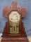 Ingraham fancy gingerbread clock 22 inches tall