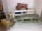 Structo Toy Fisher Body Tractor Trailer Farmall Tractor