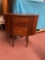 Antique sewing knitting box or stand