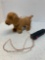 Vintage battery operated weiner dog dachshund