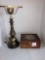 nuts about Pittsburgh box hurricane lamp base