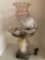 Hurricane lamp 25 inches tall