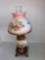 Hurricane lamp 19 inches tall
