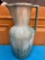 Drip glaze pitcher made in Roseville Ohio 21 inches tall
