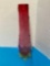 early glass vase uranium base