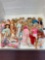 Large lot of Barbie dolls