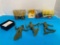 Metal wagon toy farm truck soldiers