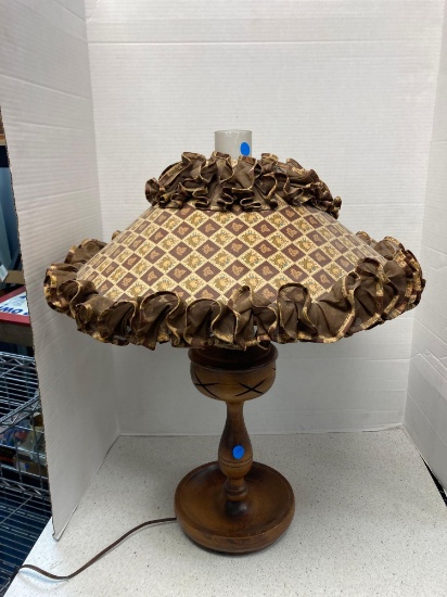 vintage early American lamp