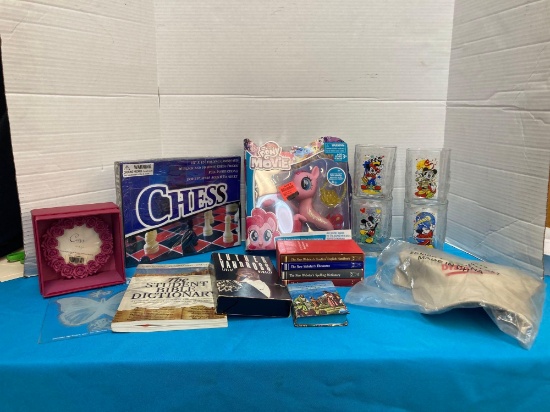 Mixed lot Disney glasses My little pony etc