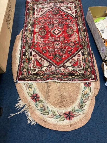 vintage rugs table cloths