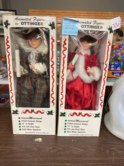 24 inch animated light and motion Christmas decorations