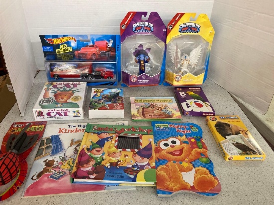 Kids items toys cards books etc