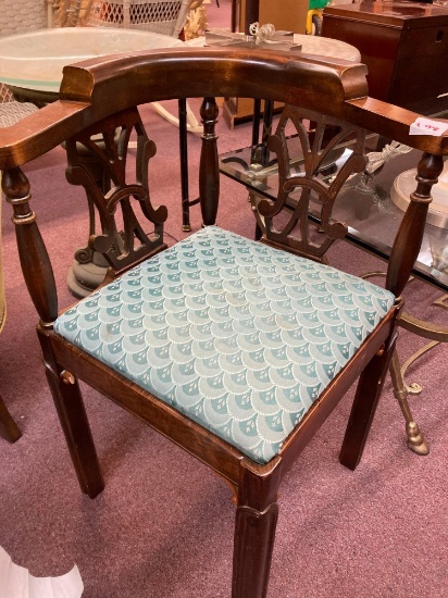 vintage corner chair