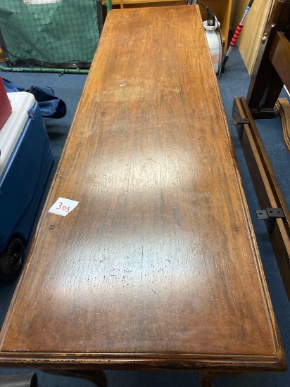 Vintage sofa Console table 71 inches long 19 inches wide 28 inches tall