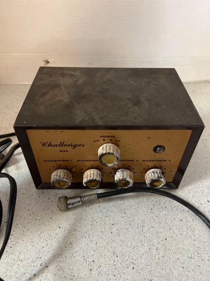 Bogen Challenger MX6 Tube microphone preamp