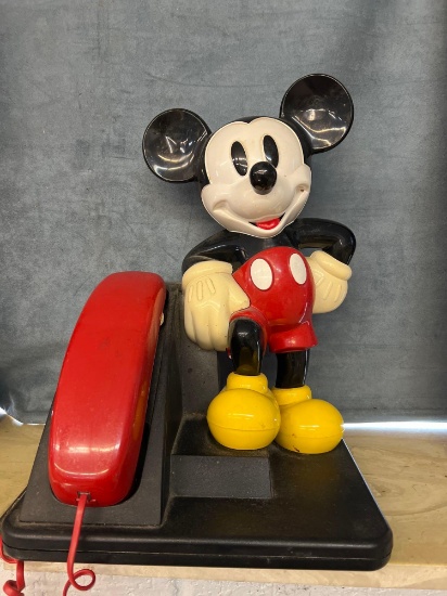 Large Mickey Mouse telephone