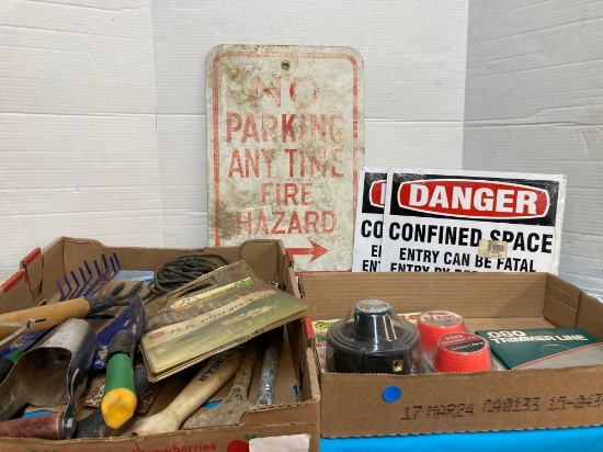 Metal Signs Tape Tools