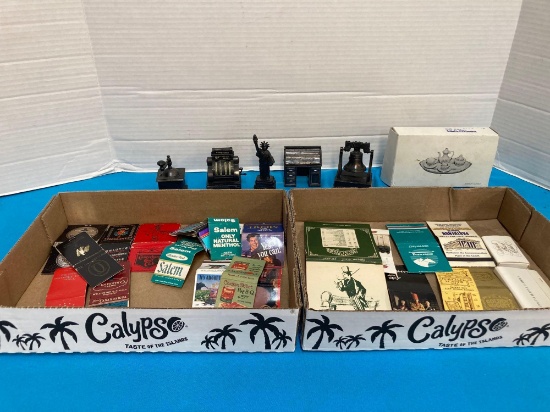 Miniatures and match covers