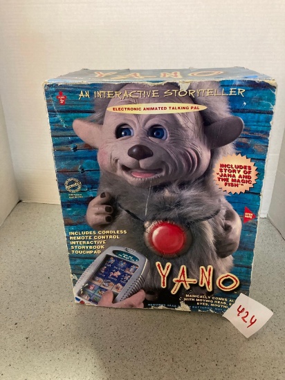 Yano electronic animated talking pal open box