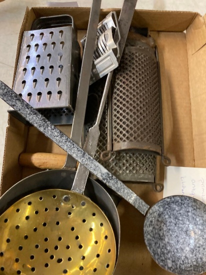 Beatty and Son Cleaver other primitive kitchen items