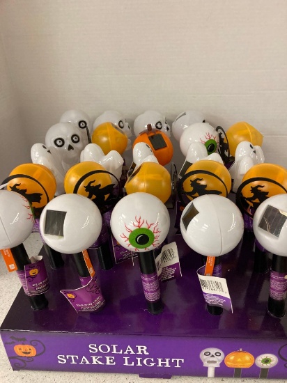 Halloween Solar Stake Lights new 25 total