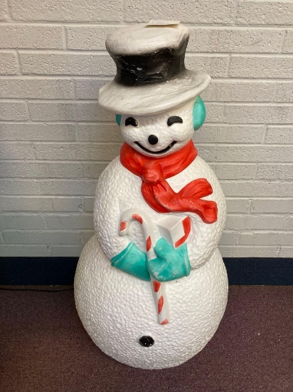 snowman Blowmold works 40 inches tall