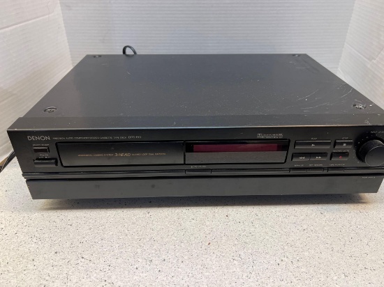Denon DRS 810 three head cassette tape deck works