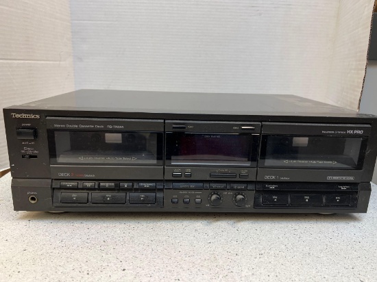 Technics HX Pro Double cassette deck works