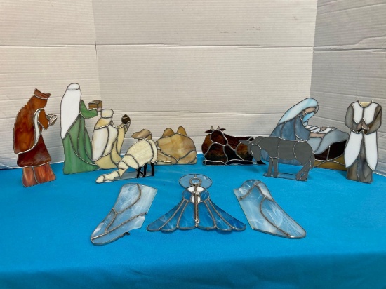 Nativity suncatcher set