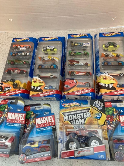 Mattel hot wheel cars marvel universe cars