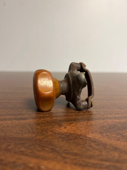 Vintage steering wheel spinner bakelite knob