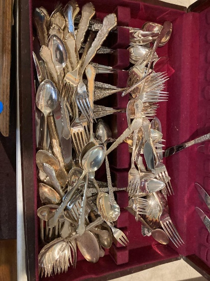 Silverplate flatware
