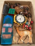 Mixed lot horses toys car etc